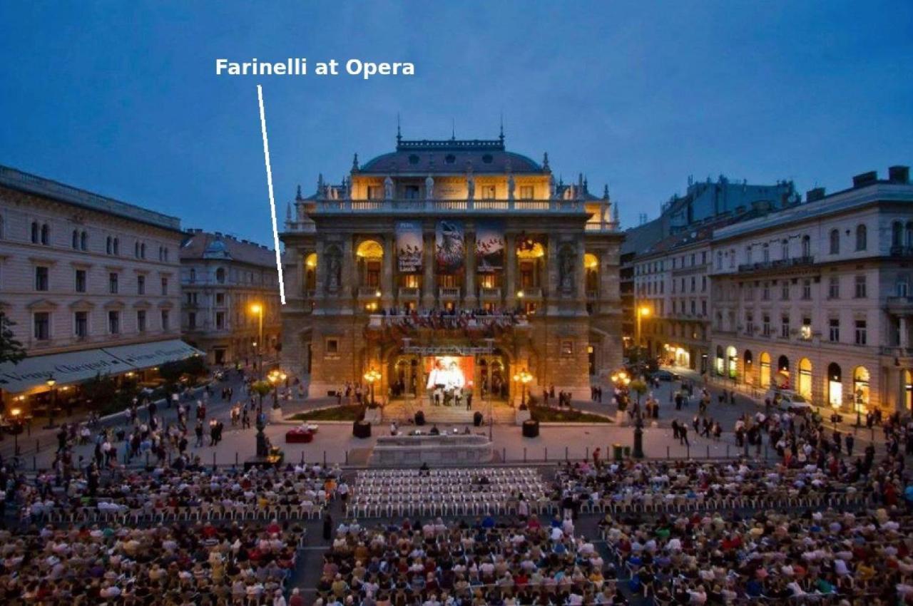 Farinelli At Opera Διαμέρισμα Βουδαπέστη Εξωτερικό φωτογραφία